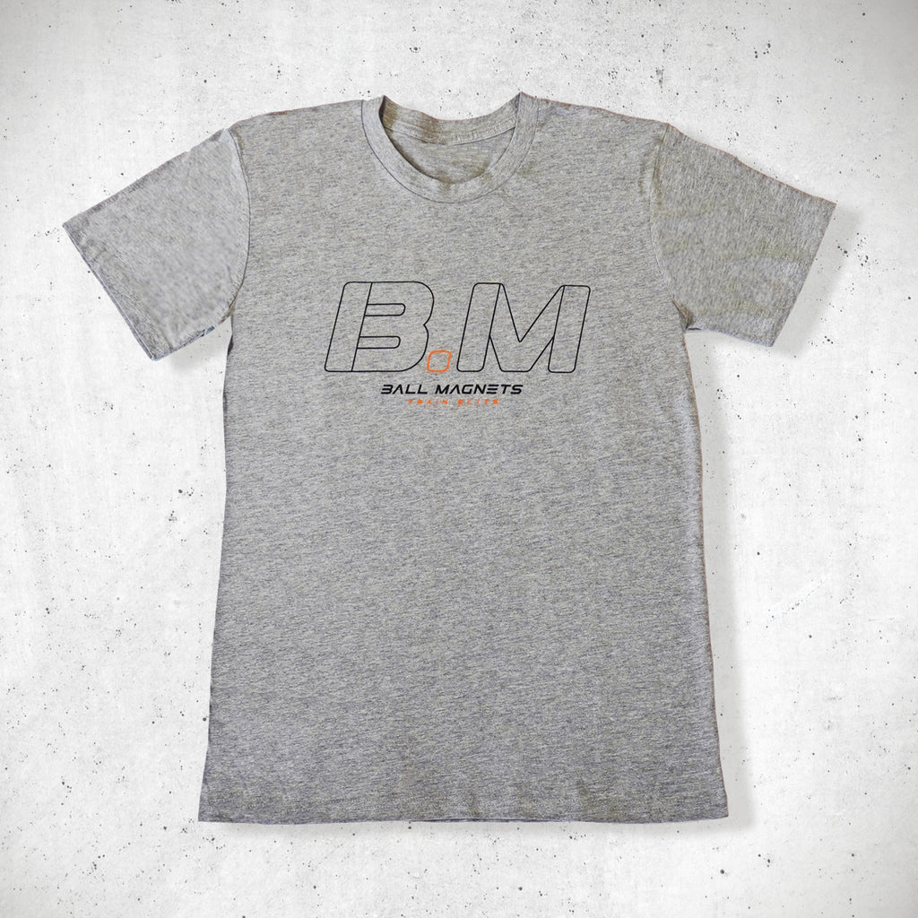  Men's Staple Tee - Grey Marle from Ball Magnets 