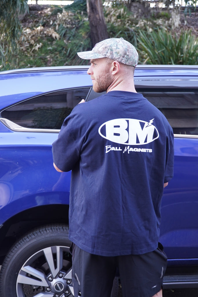  BM - NAVY BLUE TEE from Ball Magnets 