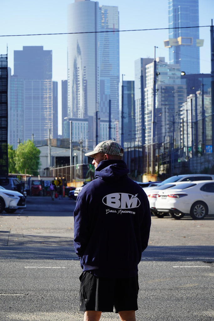  BM NAVY BLUE HOOD from Ball Magnets 