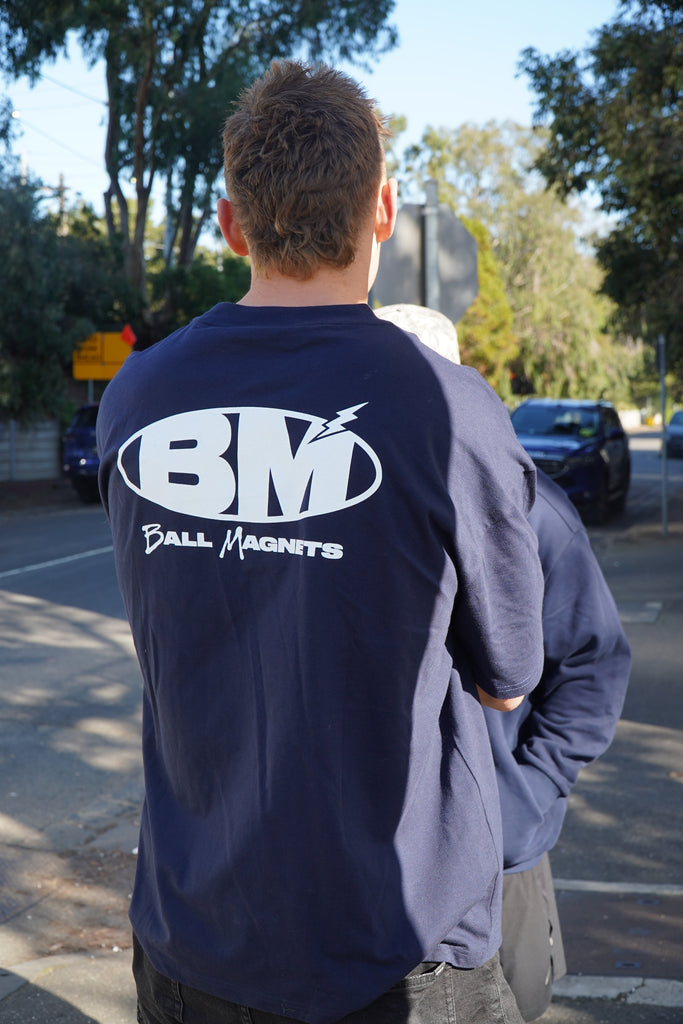  BM - NAVY BLUE TEE from Ball Magnets 