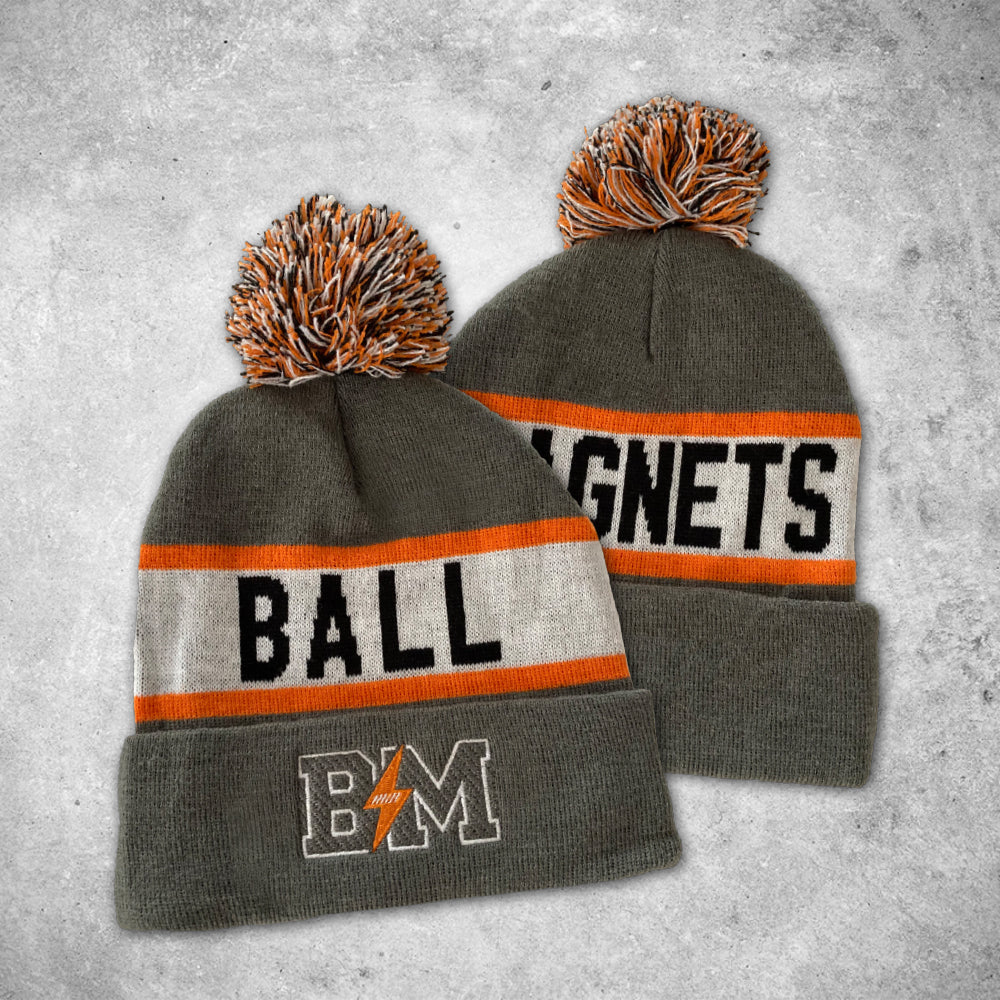  Beanie - Grey from Ball Magnets 